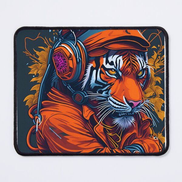 Aperçu de l'œuvre tigre créée et vendue par DapperDeals.