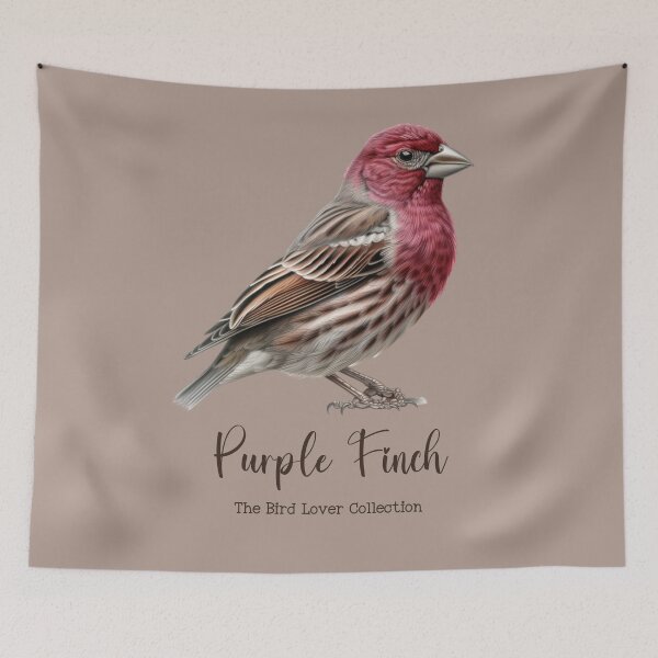 Item preview, Purple Finch - The Bird Lover Collection designed and sold by GoodOldVintage.
