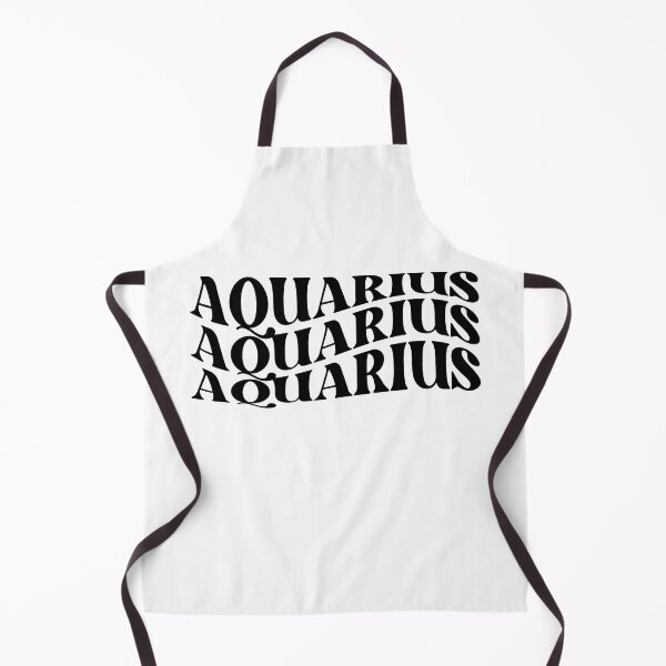 Item preview, Aquarius Wavy Text designed and sold by colleenLcreates.
