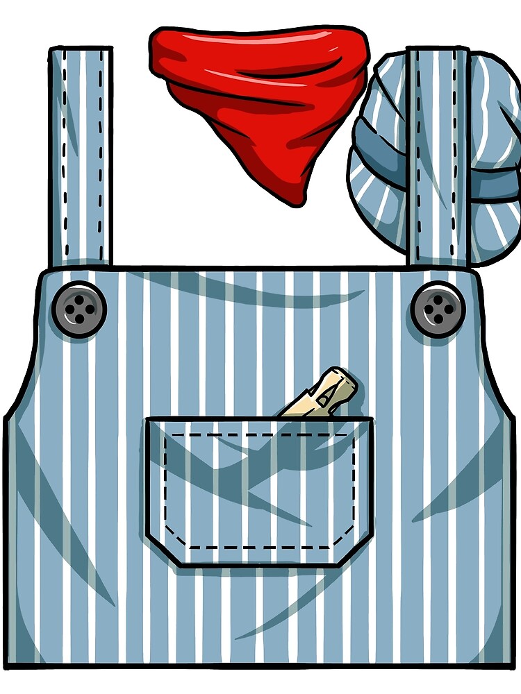 Thumbnail 3 von 3, Tuch, Train Engineer Conductor Costume Halloween Train Engineer Gear designt und verkauft von DynamicDesign.