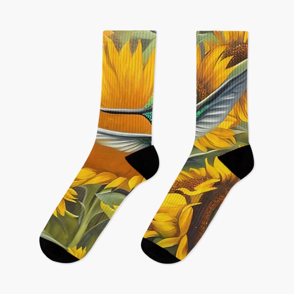 Item preview, Hummingbird and Sunflowers Digital designed and sold by purplesensation.