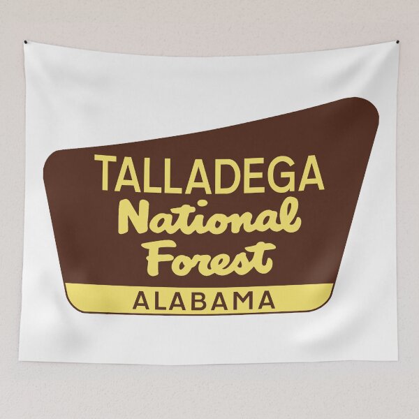 Item preview, Talladega National Forest Alabama Hiking Camping Outdoors designed and sold by DESTINATIONS DECAL.