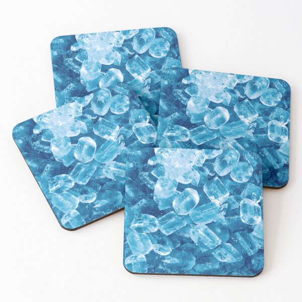 Item preview, Blue Cold Ice Cubes Pattern designed and sold by Deborah Camp.