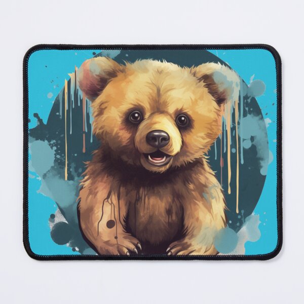Item preview, Cute Water Color Bear Cub designed and sold by Project-Firefly.
