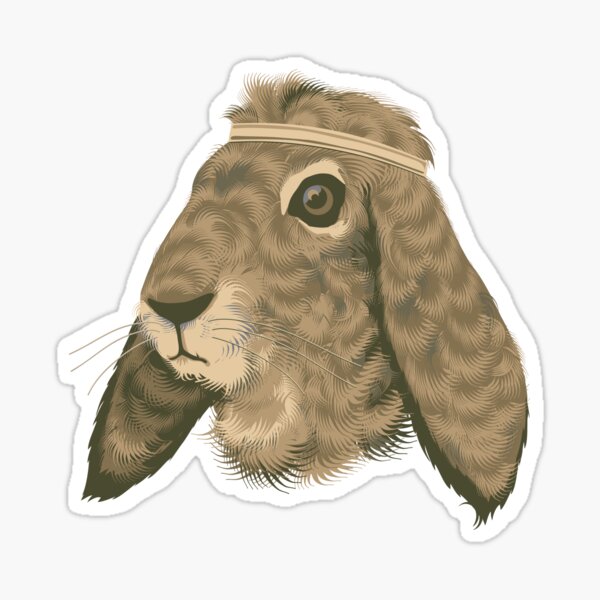 Hare Style Sticker