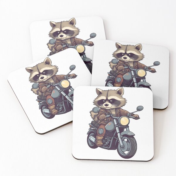 Item preview, Cute Raccoon Rider designed and sold by mvnchkinz.