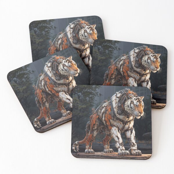 Item preview, Mechanical Tiger designed and sold by berubettoart.