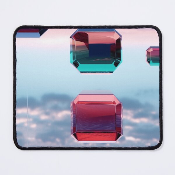 Item preview,  The Fascinating World of 3D Geometric Objects with Mirror Effect: Exploring the Infinite Beauty of Symmetry" designed and sold by SBD-Shop.