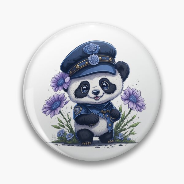 Item preview, Police panda, do not commit crimes or you will taste the fury of their hugs designed and sold by BaliamShop.