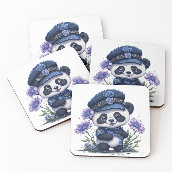 Item preview, Police panda, do not commit crimes or you will taste the fury of their hugs designed and sold by BaliamShop.