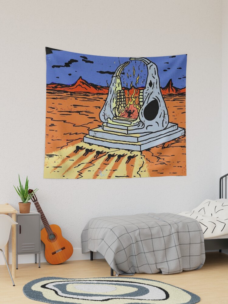 King gizzard and discount the lizard wizard tapestry