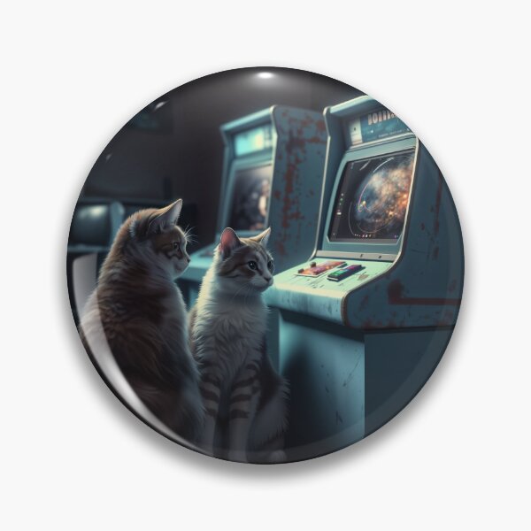 Item preview, Arcade Cabinet Cats designed and sold by berubettoart.
