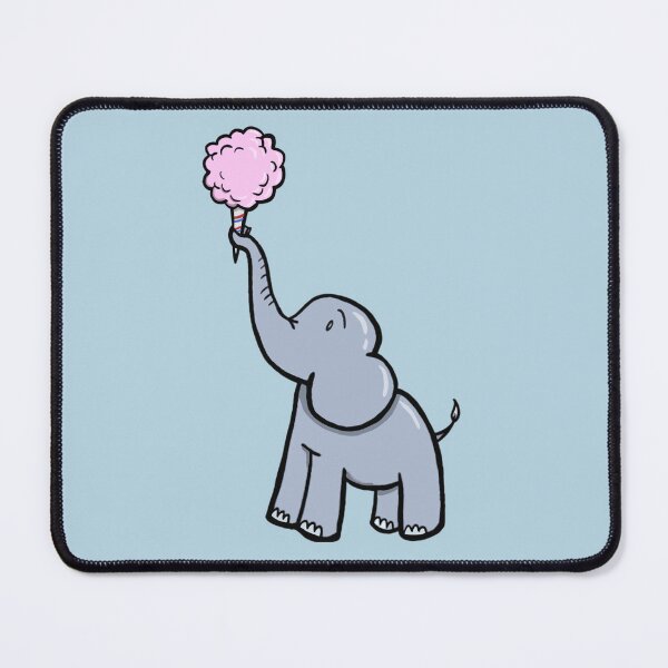 Item preview, Baby Elephant With Cotton Candy   designed and sold by Inessalongmire.