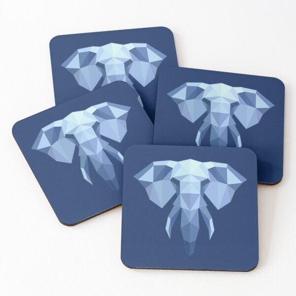 Item preview, Geometric Elephant   designed and sold by Inessalongmire.