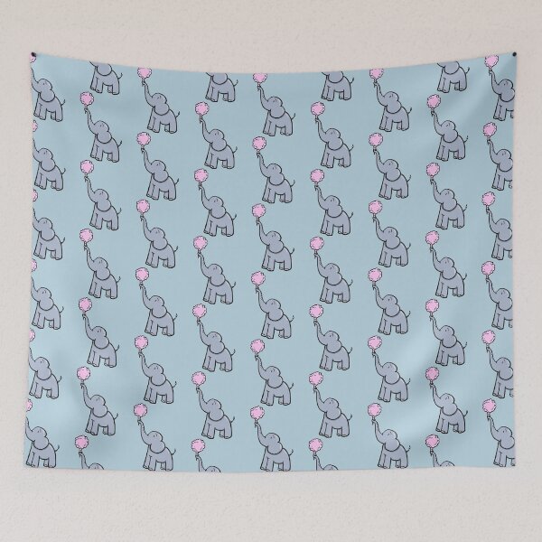 Item preview, Baby Elephant With Cotton Candy   designed and sold by Inessalongmire.