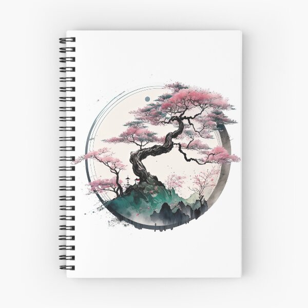 Artikelvorschau, Sakura Blossom Enso entworfen und verkauft von CalyCollab.