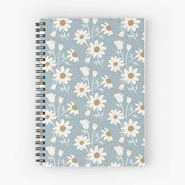 Item preview, Wedding Bridal Boho Flannel Flowers in colors blue and wheat designed and sold by Stephanie J Lewis.