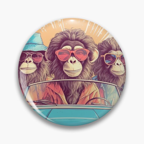 Item preview, Three Monkeys Going Bananas designed and sold by Pockets4Life.