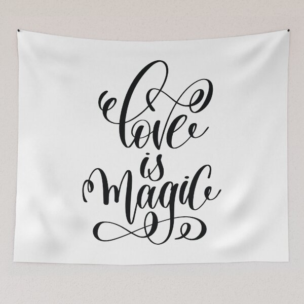 Item preview, Love is Magic / Startup Inspirational Quote designed and sold by ProjectX23.