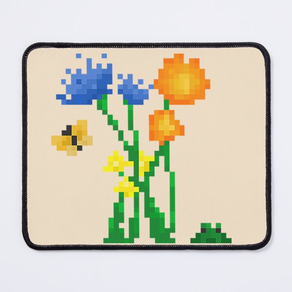 Item preview, Flower Pixel Art designed and sold by CheeseArt.