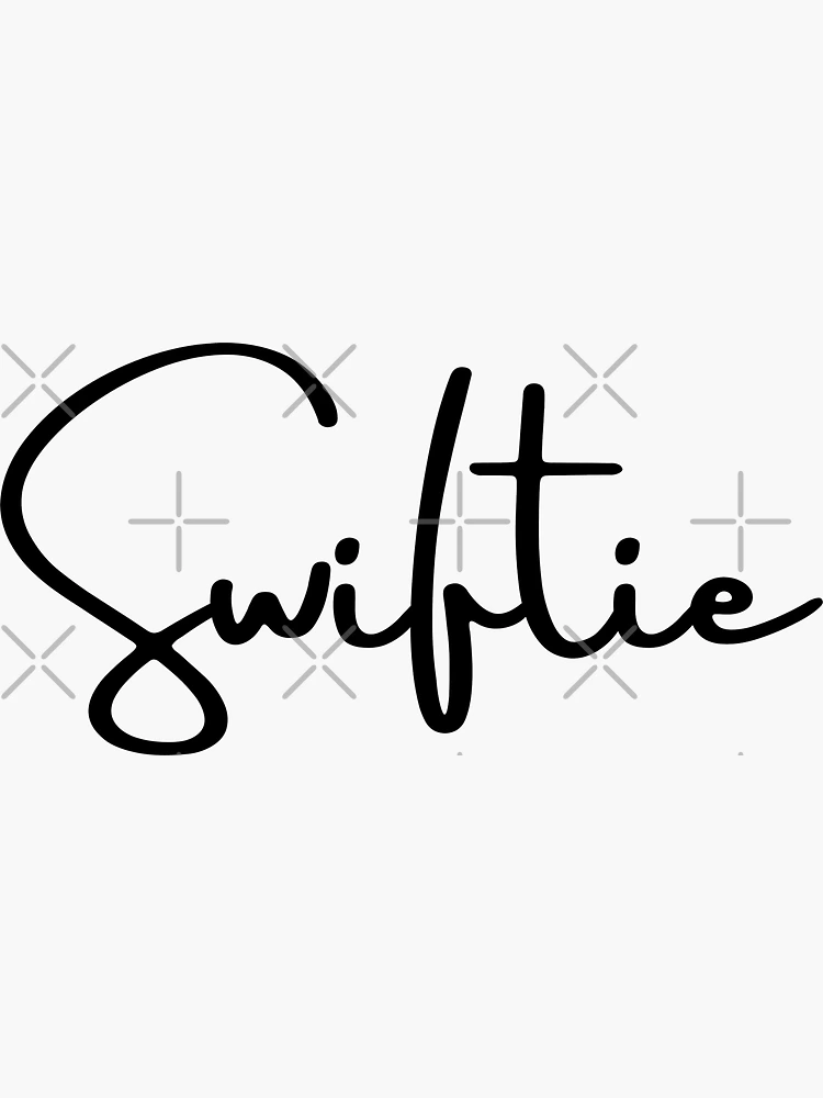 Swiftie Sticker for Sale by emj2608