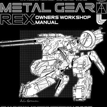 Artwork thumbnail, Metal Gear Rex Manual by sanyuantonio