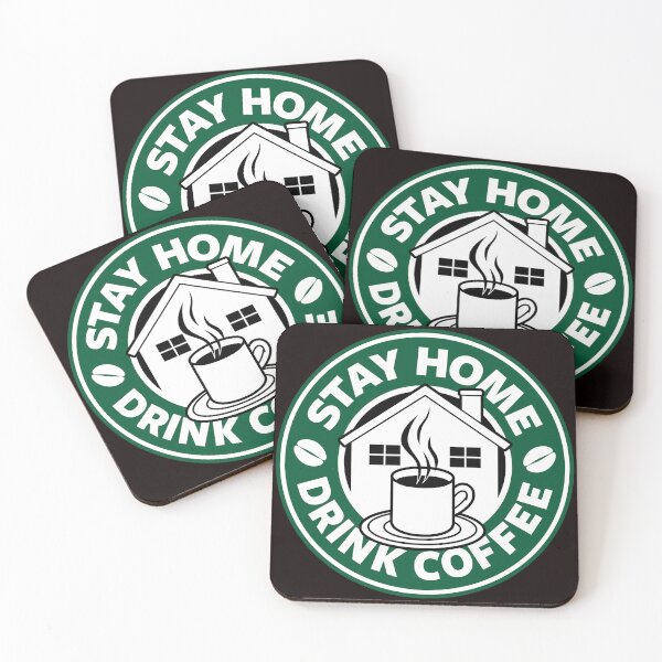 Item preview, Stay Home Drink Coffee Coffee Drinkers Slogan designed and sold by BoggsNicolasArt.