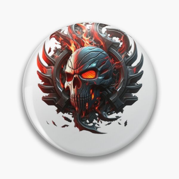 Item preview, Human Skull , Cyborg style designed and sold by ChoochooMarcoS.
