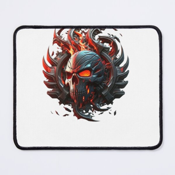 Item preview, Human Skull , Cyborg style designed and sold by ChoochooMarcoS.