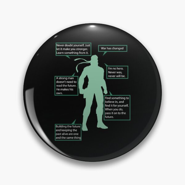 Item preview, Metal Gear Solid Snake Quotes   designed and sold by sanyuantonio.