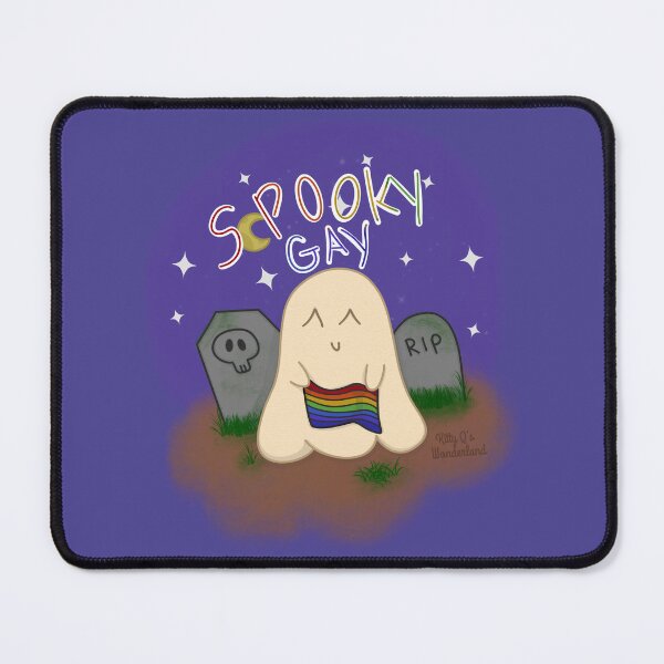 Item preview, Spooky Gay Ghosty Gay/Rainbow Pride  designed and sold by KQsWonderland.