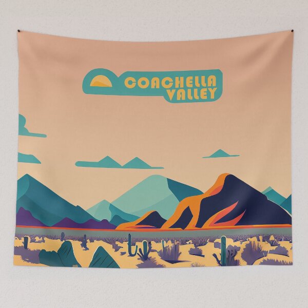 Item preview, Coachella Valley designed and sold by magic8walrus.