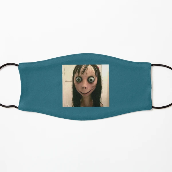 Momo Scary Face Cover, Halloween Scary Women Face Covers With Long