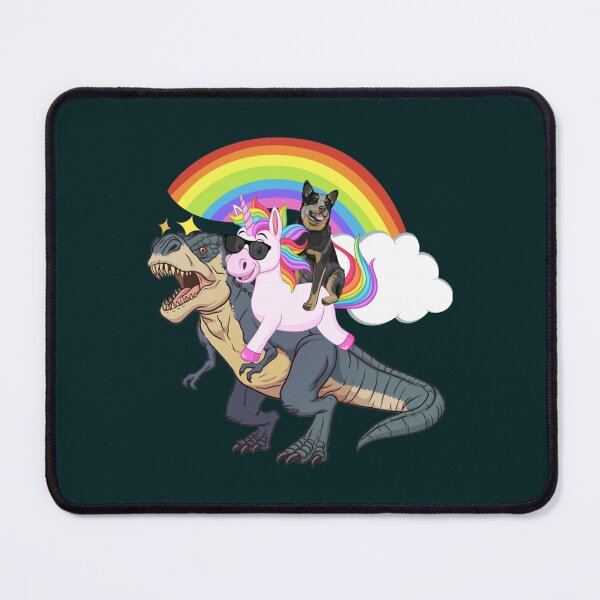 Item preview, Blue Heeler And Unicorn Ride Dinosaur Like Boss  designed and sold by AntoneCox.