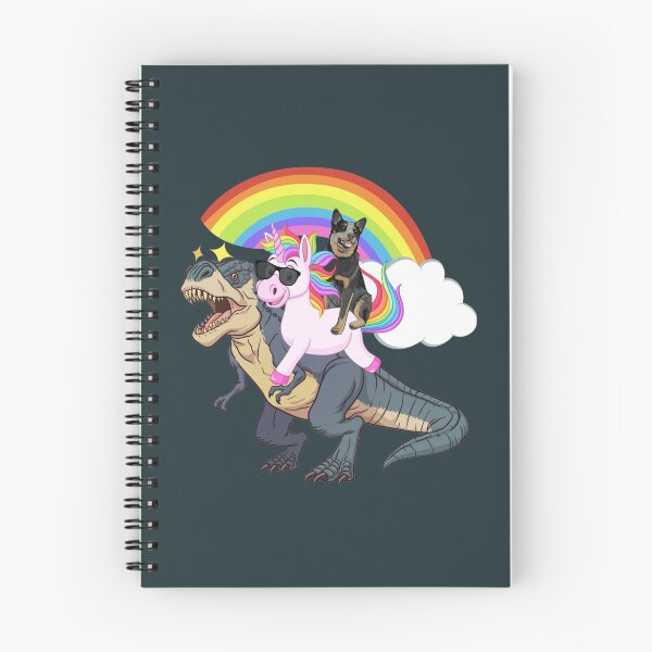 Item preview, Blue Heeler And Unicorn Ride Dinosaur Like Boss  designed and sold by AntoneCox.