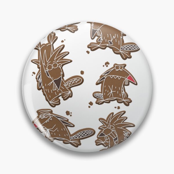 Item preview, Angry Beavers Christmas Beaver Gingerbread Cookies designed and sold by CrisscrossCucu.