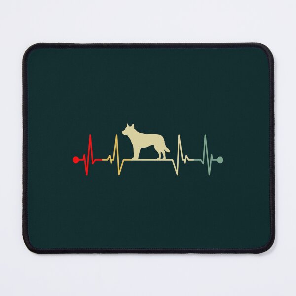 Item preview, Blue Heeler Dog Vintage Heartbeat designed and sold by AntoneCox.