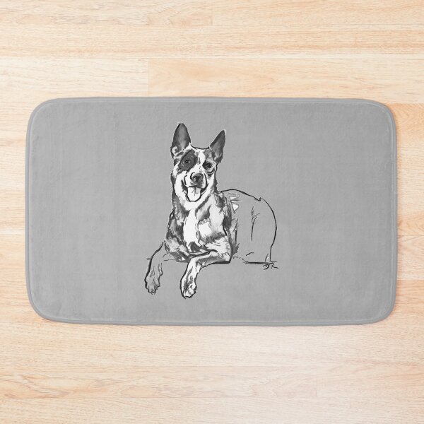 Item preview, Blue Heeler Drawing   designed and sold by AntoneCox.