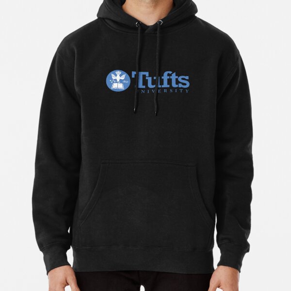 tufts college font curved Pullover Hoodie for Sale by JohnCareyy Redbubble