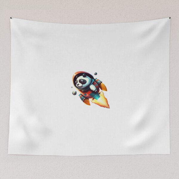Item preview, Panda On A Rocket designed and sold by Kevin Lou.