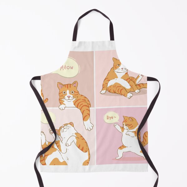 Item preview, Four Funny Meme Cat designed and sold by odouriart.