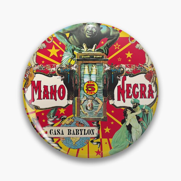 Item preview, Casa Babylon vintage Yellow Mano Negra Manu Chao Tee Antoine Santiago designed and sold by ChomechaiWei.