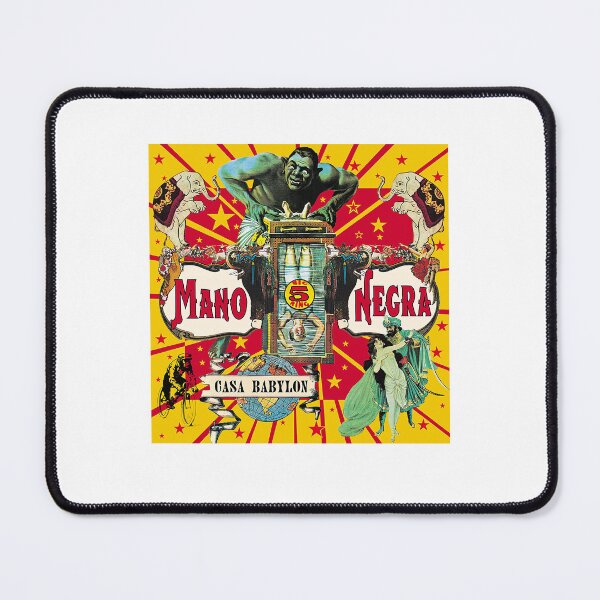 Item preview, Casa Babylon vintage Yellow Mano Negra Manu Chao Tee Antoine Santiago designed and sold by ChomechaiWei.