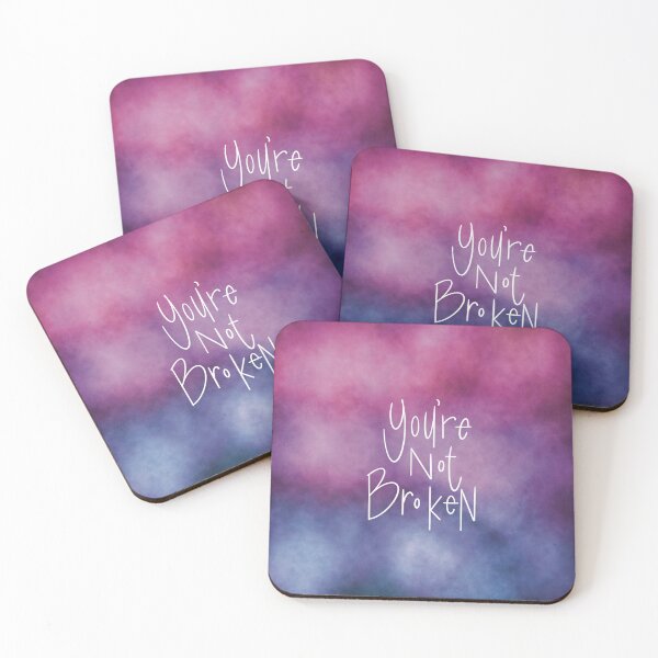 Item preview, You’re Not Broken Bi Pride designed and sold by RabbitHeartArt.
