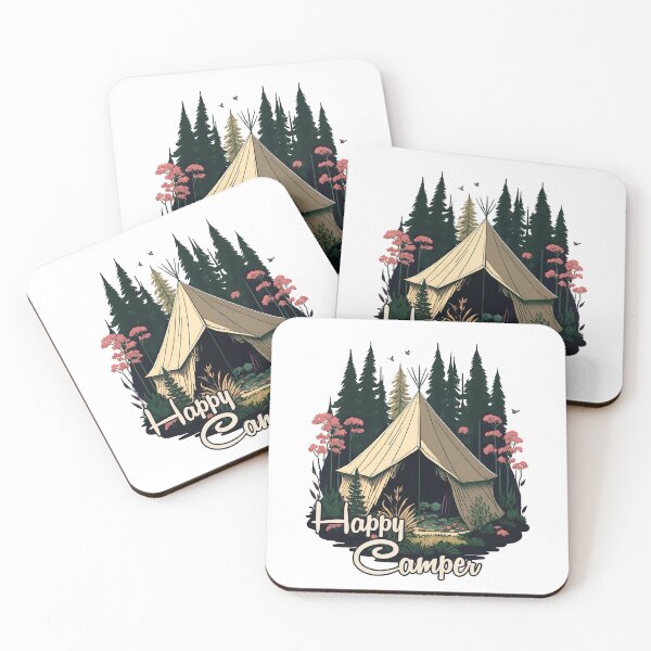 Item preview, Happy Camper designed and sold by Ruinn Store.