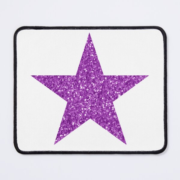 Artikelvorschau, purple glitter star entworfen und verkauft von mtayzart.