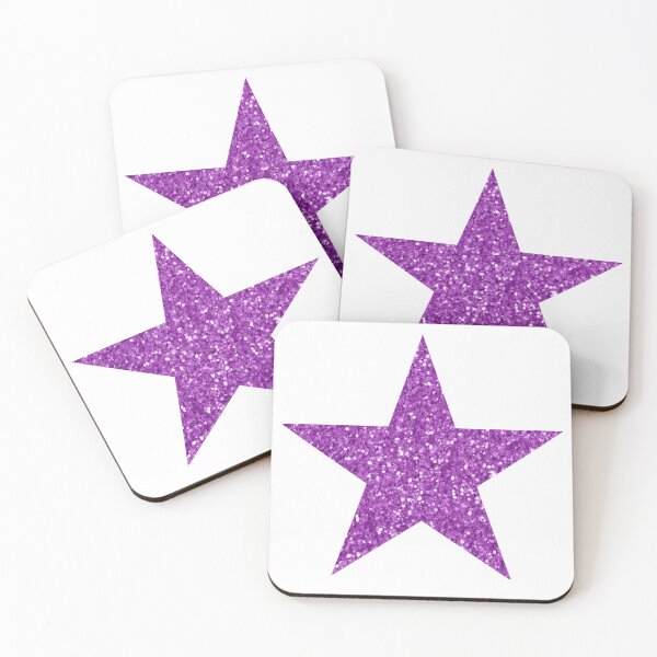 Artikelvorschau, purple glitter star entworfen und verkauft von mtayzart.