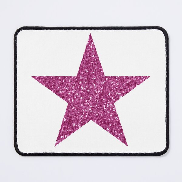 Artikelvorschau, pink glitter star entworfen und verkauft von mtayzart.