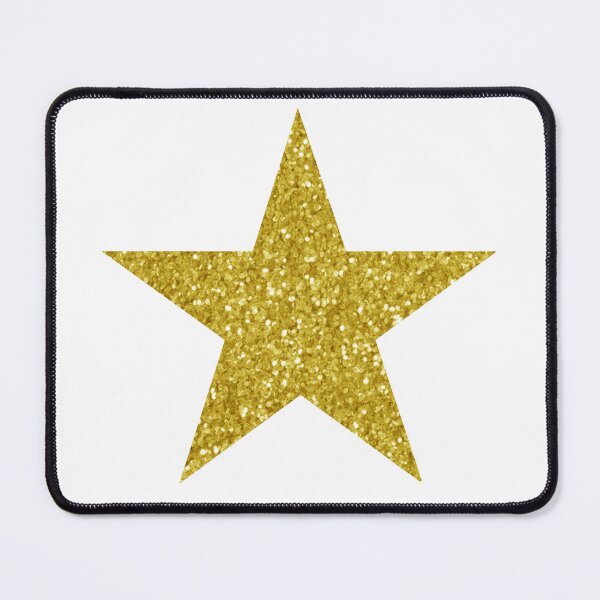 Item preview, yellow glitter star designed and sold by mtayzart.