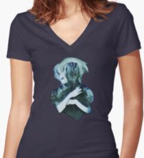 The Shape of Water movie Women's Fitted V-Neck T-Shirt